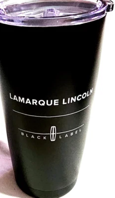 Taza de viaje publicidad promocional LINCOLN concesionario de automóviles Foto 1 de 4
