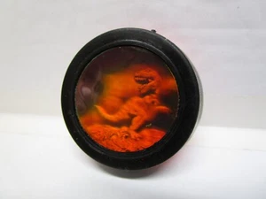 T-Rex Hologram BIGFOOT SLAMMER Vintage 1990's Pogs Thick Rubber Metal- Scented! - Picture 1 of 4