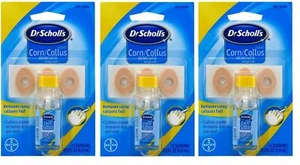 Dr. Scholl’s Corn & Callus Remover Liquid 0.33 oz X ***3 Packs*** - Picture 1 of 1