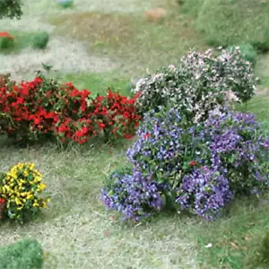 MP Scenery Products 70002 - O Scale - Blumensträucher - 1" bis 1 1/2" Höhe, 10/Packung - Bild 1 von 1