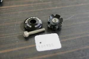 Stronglight Ahead Kappe Schwarz mit Kralle Kult Retro 1 1/8" - Bild 1 von 3