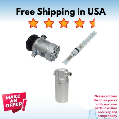 Kit Compressor A/C Fit GMC G2500 1995, GMC G3500 1995 - Image 1 of 4