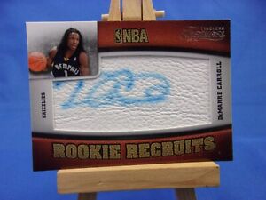 Timeless Treasures 09-10 RC Rookie Recruits Autograph AUTO DeMarre Carroll