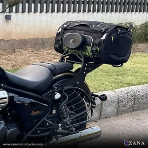 Top Rack With Pillion Backrest For Royal Enfield Super Meteor 650 - Bild 1 von 6
