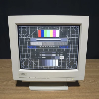 CTX 15" PL5 1024x768 VGA Color CRT Monitor - Image 1 of 4