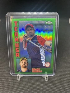 Brady Ellison Topps cromo Olimpiadas refractor verde/99 - Imagen 1 de 2