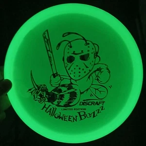 🎃 Jason Voorhees 🎃 Discraft Halloween BuZzz 🎃 Limited Edition Glo 🎃 New 177 - Picture 1 of 11