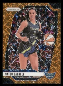 Satou Sabally 2024 Panini Prizm WNBA #43 Orange Velocity Prizms Dallas Wings - Imagen 1 de 2