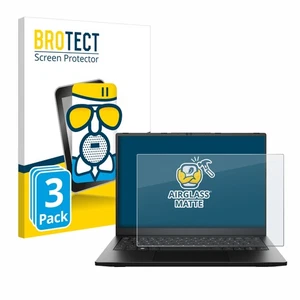 3x Matte Glass Screen Protector for Tuxedo Pulse 14 Gen 3 Anti-Glare Protection - Photo 1/8
