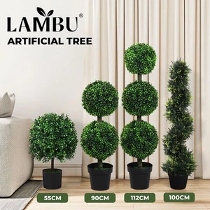 Lambu Artificial Plants in Pot Lifelike Large Fake Tree Home Office Decor Indoor - Picture 1 of 58