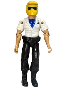 Adventure Wheels Motorrad Actionfigur 3.75 Fahrer gelb Helm Maisto - Bild 1 von 8