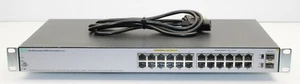 HPE | JL384A | 24-Port PoE Gigabit Network Switch w/ Power Cord - Picture 1 of 9
