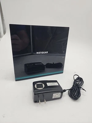 NETGEAR AC1200 5-Port Wireless Wifi AC Router (R6100) w/ OEM POWER CORD CABLE - Image 1 of 4