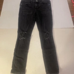 Art Class Girls Distressed Size 10 Skinny Jeans - Picture 1 of 7