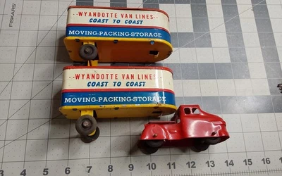 Remolque tractor Wyandotte Pressed Steel Van Lines Coast to Coast Foto 1 de 4
