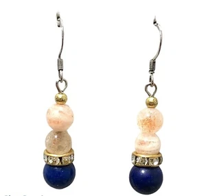 Spiritual Handmade Chakra Stone Earrings - Beautiful and Meaningful Jewelry - Picture 1 of 5