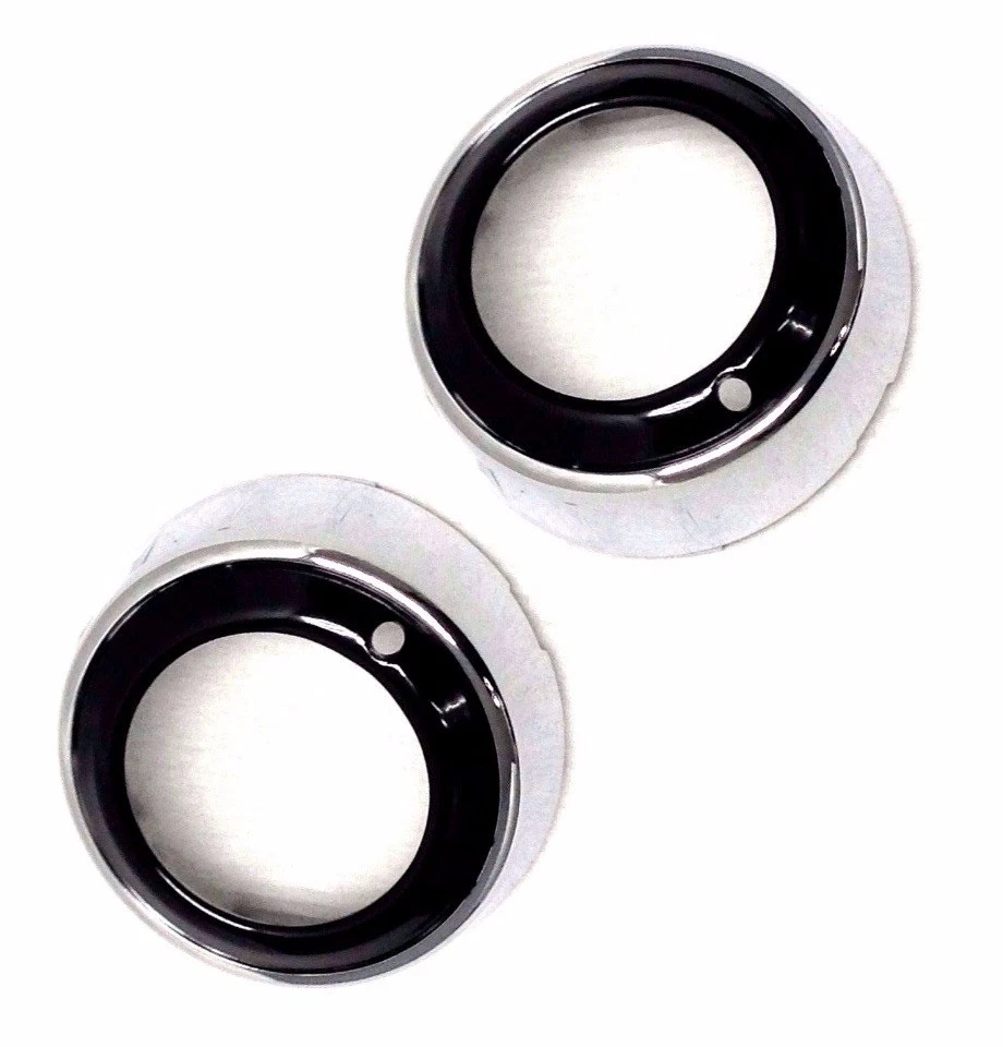 2X Faro antiniebla delantero marco de cubierta plateado para Mitsubishi Outlander 2010-2012 Foto 1 de 1