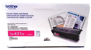 Brother TN-431M Tonerkassette Magenta 1.800 Seiten Kapazität NEU WERKSEITIG VERSIEGELTE VERPACKUNG - Bild 1 von 3