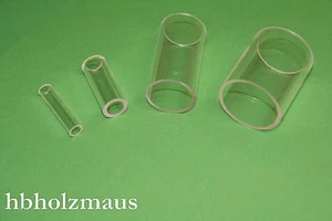 ( 1,49 €/m ) Plexiglasrohr Acrylglas XT Klar Ø 12/10 mm Zuschnitt 1000 mm - Bild 1 von 1