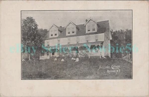 Roscoe NY - HILLSIDE COTTAGE HOTEL - Postcard Catskills - Picture 1 of 2