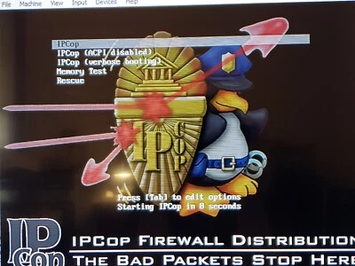 IP Cop v. 2.1.8 IP Cop Firewall CLI & Web Interface Linux Firewall - Image 1 of 3