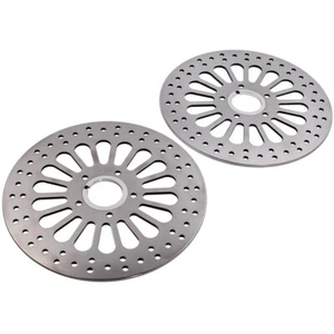 1 Pair 11.5" Front Brake Rotors Disc for Harley-Davidson fit Sportster 2000-15 - Picture 1 of 12