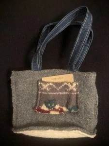 Kate Austin Recycled Wool Purse Bag - Picture 1 of 3