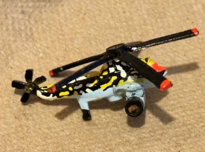 1987 Galoob Micro Machines Mini Sikorsky SH-3H Sea King Helicóptero Camuflaje Pintura Foto 1 de 4