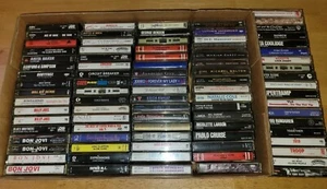 Build your own lot Classic Rock/Metal/Rock/Pop/R&B/Rap cassette tapes *untested* - Picture 1 of 137