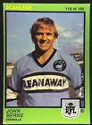 1982 #119 John Berne Cronulla Sharks Scanlens rugby league NRL card