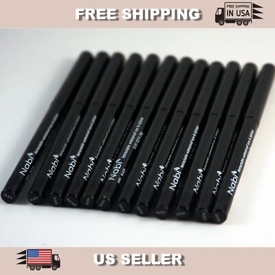 12 pcs Nabi Retractable Waterproof Black Eyeliner Makeup Lot [ US Seller] - Image 1 of 4
