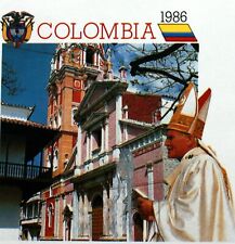 Colombia Viaggio Papa Giovanni Paolo II Vaticano Busta FDC Cover PA579