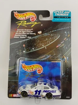 Hot Wheels #11 Brett Bodine Paychex NASCAR Ford Taurus 1/64 Diecast Rare  - Image 1 of 3