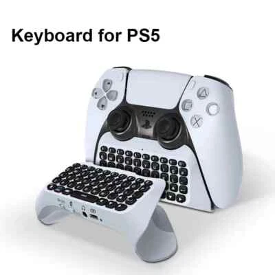 Keyboard for PS5 Controller Wireless External Bluetooth Playstation5 Gaming Xbox - Image 1 of 4