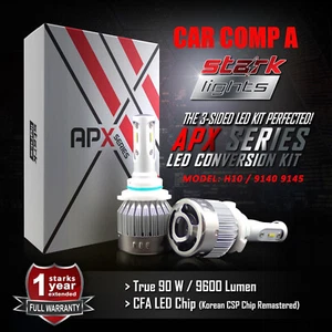 Stark APX 90W 9600LM LED 6000K White Fog Light Conversion Kit - H10 9145 (A) - Picture 1 of 7