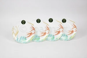 Gijade & Co 10.5" Bone China Floral Motifs Dinner Plate - 4PCS Set New - Picture 1 of 6