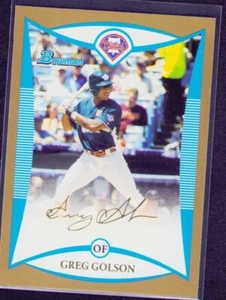 2008 Bowman Draft Gold Greg Golson FG #BDPP 73 - Picture 1 of 1