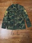 Alpha Industries Camo Jacket Mens Large World Tour Military Utility Army