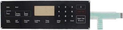Membrane Switch Touchpad Samsung Range Oven DG34-00025A - Image 1 of 3