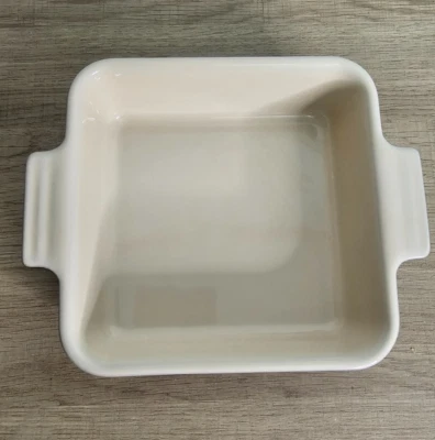 Plato para hornear cuadrado La Creuset negro 6" 21,18 nunca usado Foto 1 de 4