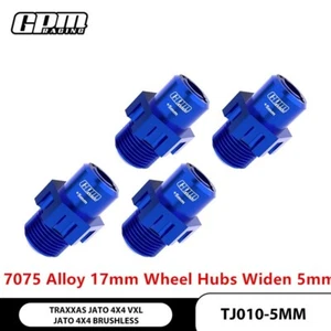 GPM 7075 Alu 17mm Wheel Hubs Widen 5mm For TRAXXAS 1/8 JATO 4X4 VXL 9086 US RC - Picture 1 of 8