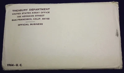 1964 Mint Set. Complete and original. 10 coins Both "P" & "D" - Image 1 of 4