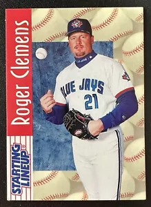 1997 Kenner SLU Startaufstellung Karten - Toronto Blue Jays #21 ROGER CLEMENS - Bild 1 von 2