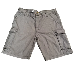 Carhartt Force Men’s 40 Relaxed Fit Cargo Shorts Workwear Rip Stop - Picture 1 of 11