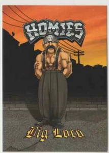 Big Loco #56 Homies Swap Cards 2004 NECA Lowrider Chicano Barrio East LA - Picture 1 of 2