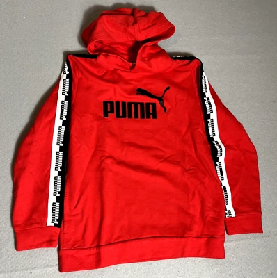 Puma Sudadera con Capucha Pullover Juvenil Grande 14/16 Rojo Foto 1 de 4