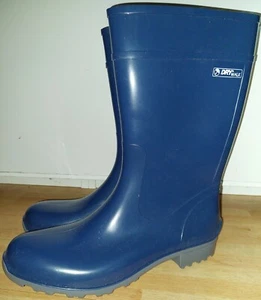 Gummistiefel blau glänzend neu, 42 - Bild 1 von 6
