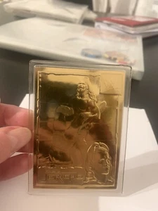 1999-05 Danbury Mint 22K Gold WWF Chris Jericho #23 WWE Wrestling Card 2YJ. - Bild 1 von 2