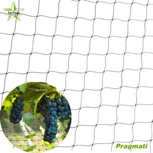 Protective Netting Anti Bird Netting Garden Net Poultry Aviary Barrier 25×50 FT - Picture 1 of 9