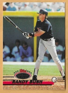 Randy Bush Minnesota Twins #645 - Topps Stadium Club Casi Nuevo - Como Nuevo 1993 - Imagen 1 de 2